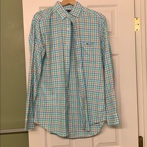 Vineyard Vines button-up shirt.